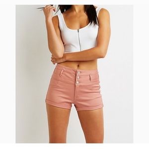 High waisted shorts